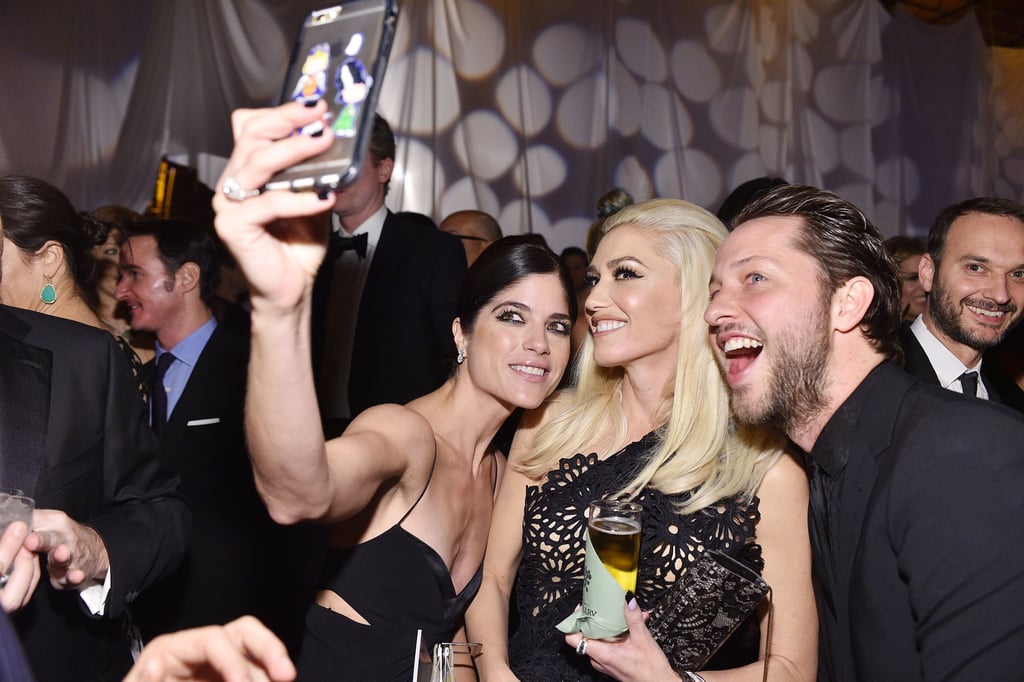 Pictured: Gwen Stefani, Selma Blair, and Derek Blasberg