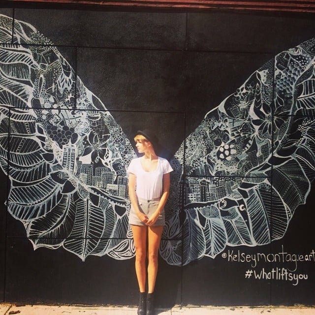 Taylor Swift had wings.
Source: Instagram user taylorswift