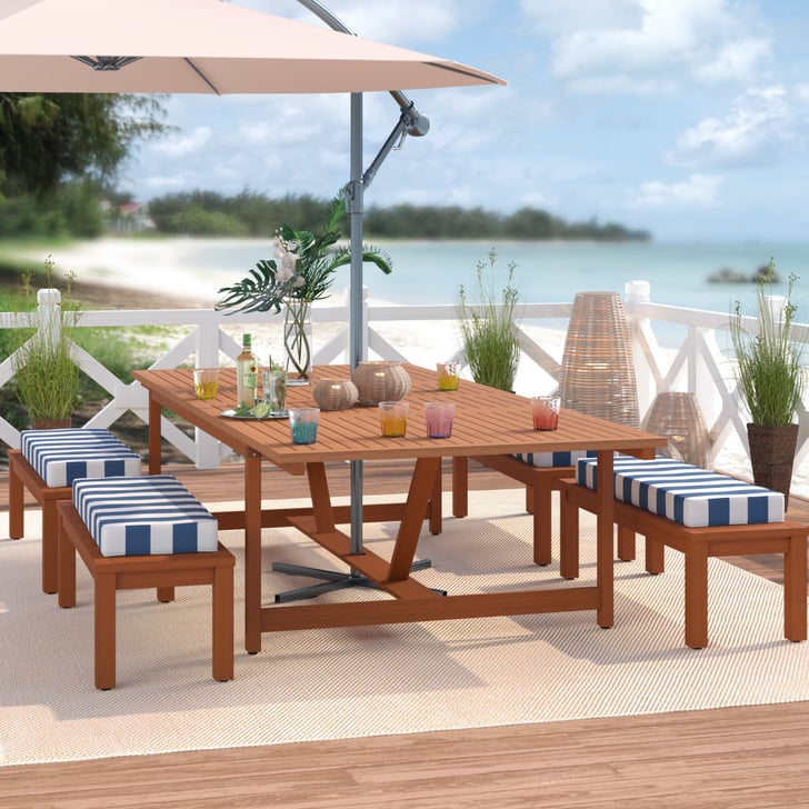 Elsmere 5 Piece Dining Set Best Outdoor Furniture on Sale For Fourth