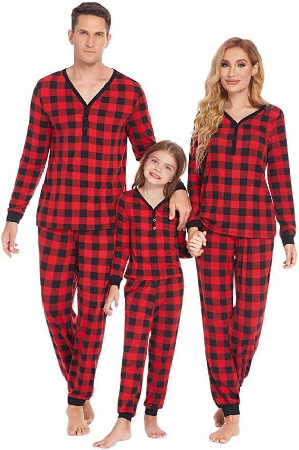 Plaid Pajamas: Ekouaer Pajama Set