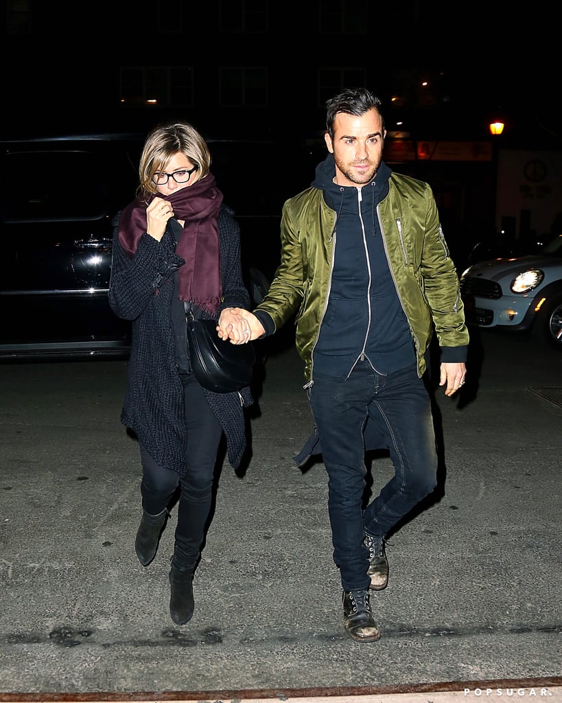 Jennifer Aniston and Justin Theroux in NYC | March 2014