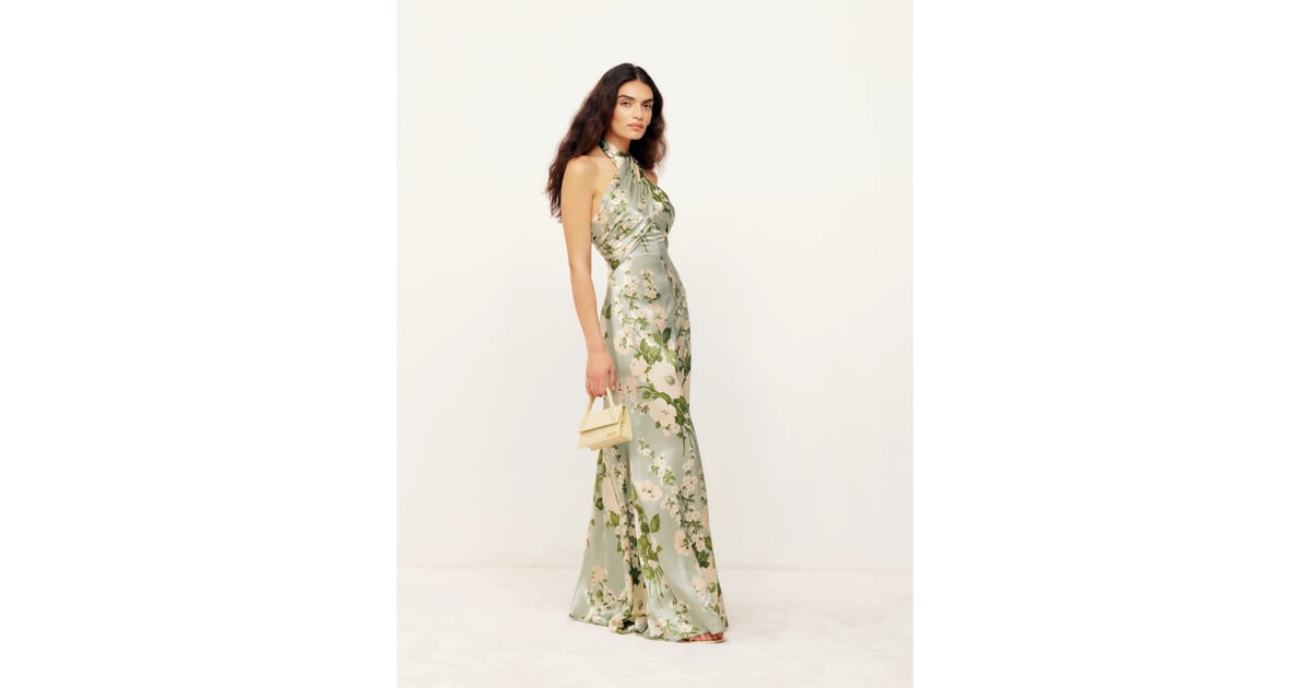 Best Printed Evening Dress: Reformation Veria Silk Dress | Best Evening ...