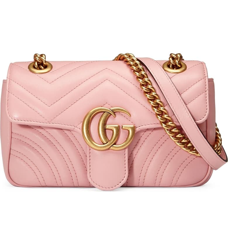 Gucci Mini GG Marmont 2.0 Matelassé Leather Shoulder Bag