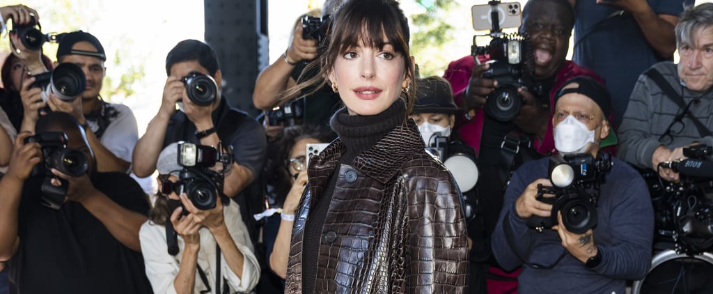Anne Hathaway Re-Created This Iconic "Devil Wears Prada" Look at Michael Kors