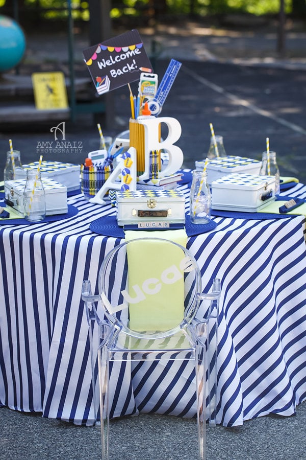 Back to School Theme Party Ideas