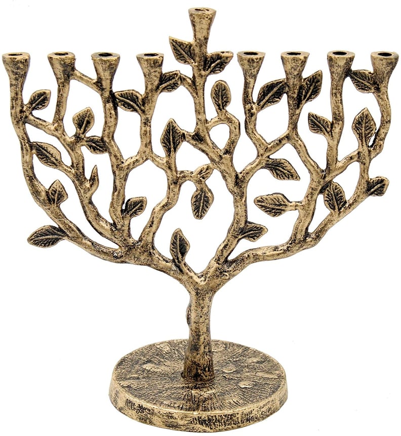 An Antique Menorah: The Dreidel Company Menorah Tree of Life