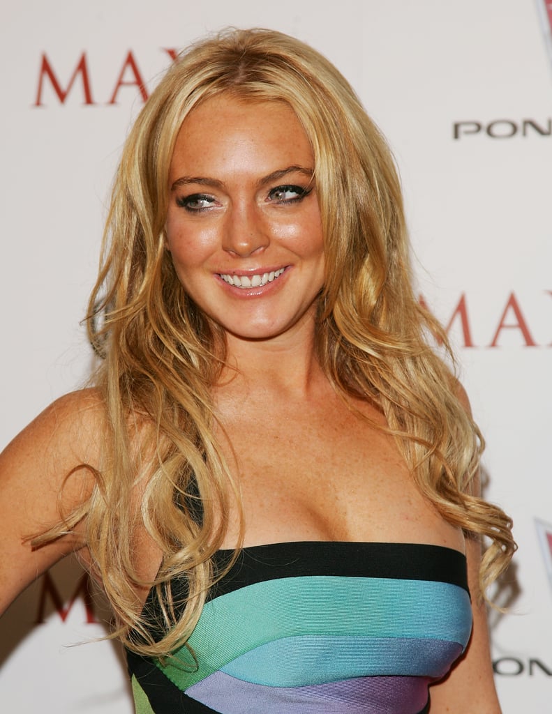 Lindsay Lohan With Blond Hair