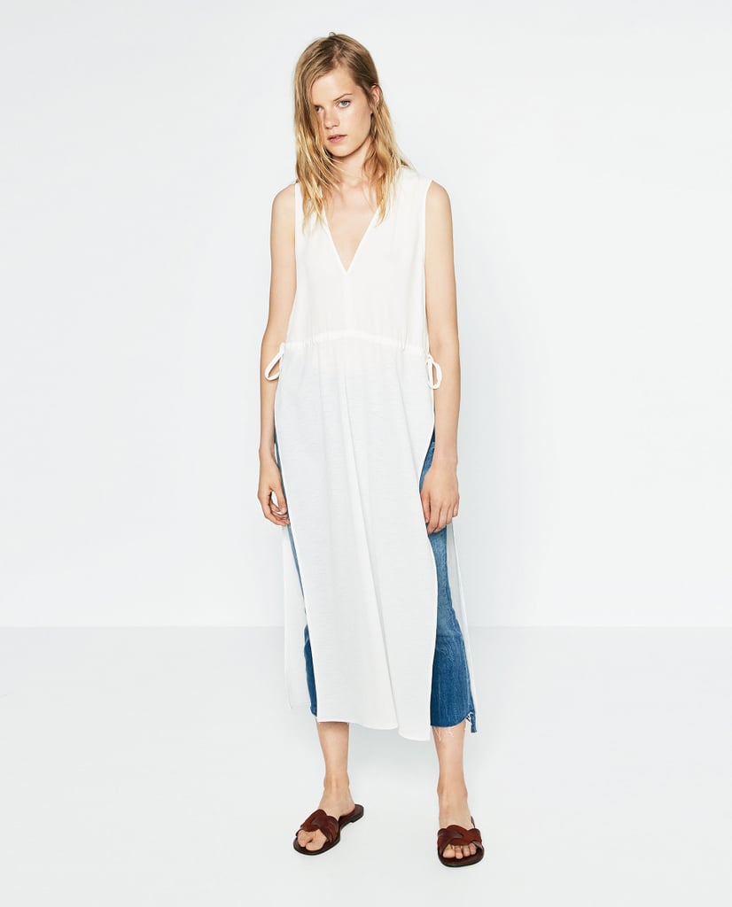 Long Tunic ($40) | Best Pieces From Zara | June 2016 | POPSUGAR Fashion ...
