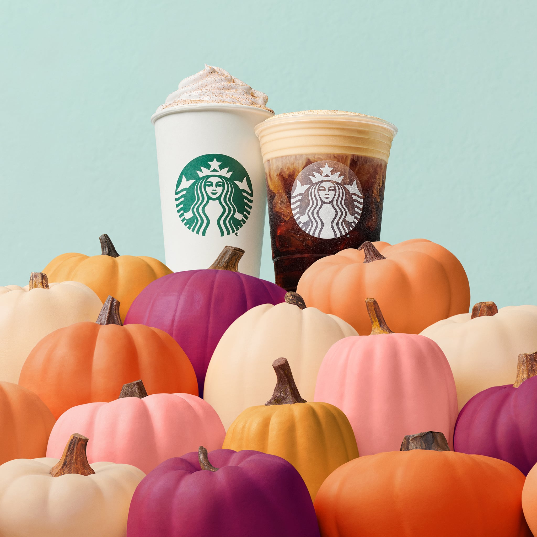 Starbucks s Pumpkin Spice Latte Is Back For The 2020 Season POPSUGAR starbucks-decorated-pumpkin-with-dry-ice-halloween-halloween-party