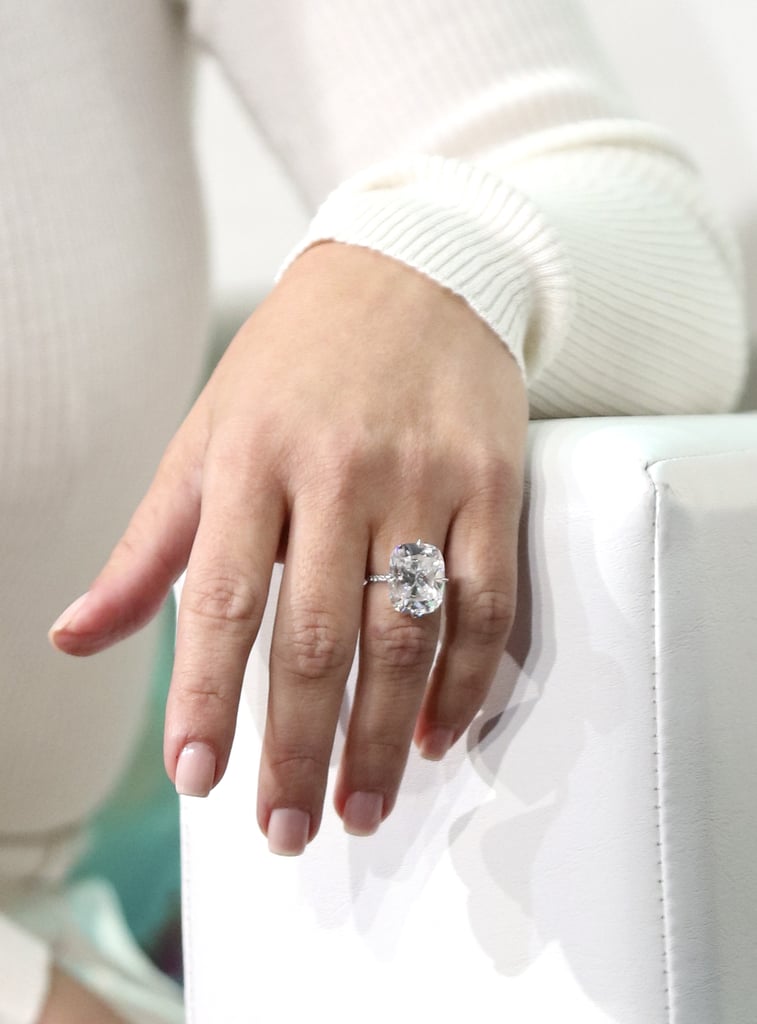 Kanye also designed the ring with jeweler Lorraine Schwartz.