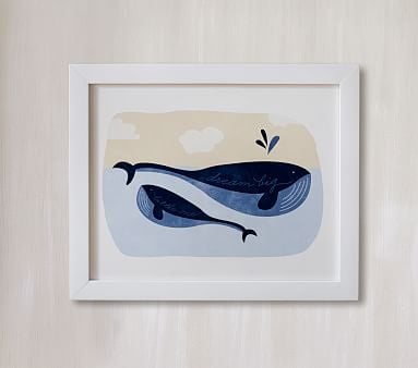 Little Whale Wall Art