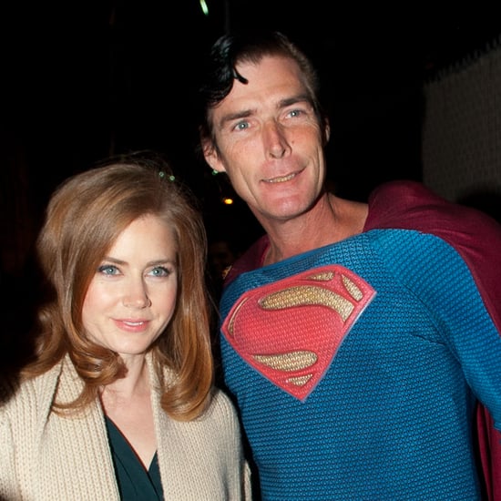 Amy Adams With Superman on Jimmy Kimmel Live