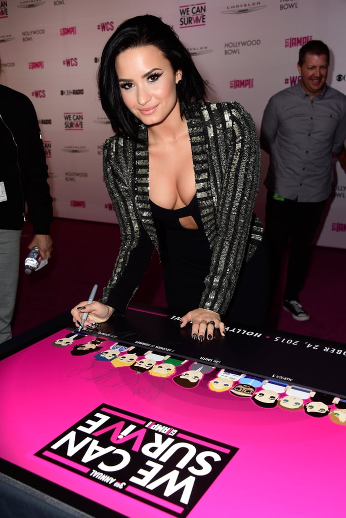 Demi Lovato Performs at We Can Survive Event 2015