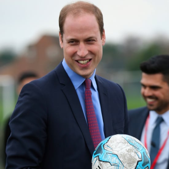 Prince William Playing Soccer December 2015