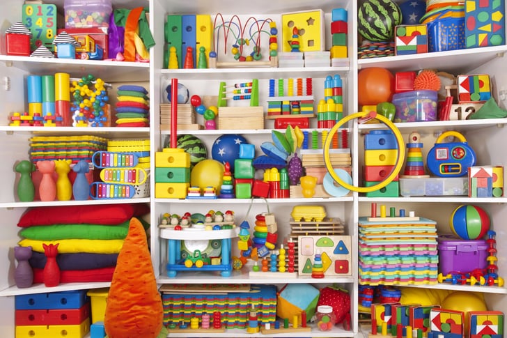 kids room with toys