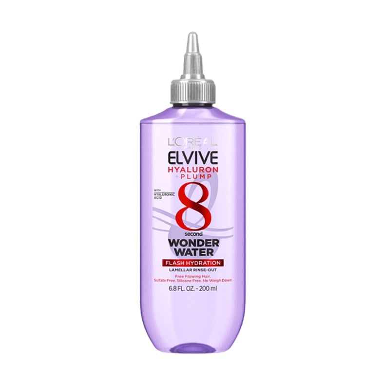 For Dry Hair: L'Oréal Paris Elvive Hyaluron + Plump Flash Hydration Wonder Water, Sulfate-Free