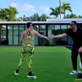 Jennifer Lopez and Alex Rodriguez Turned Their Backyard Into Spring Training With the Kids