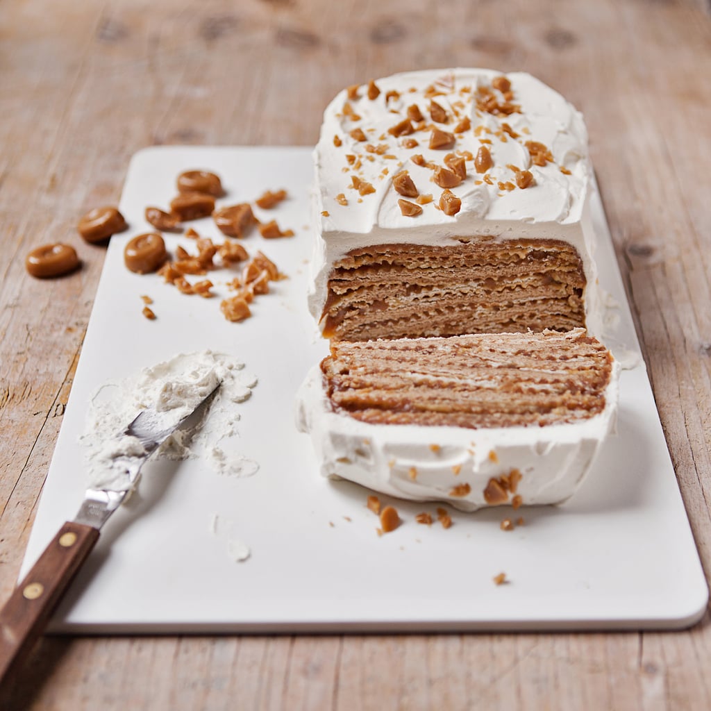 Toffee Crunch, Waffle, and Caramel