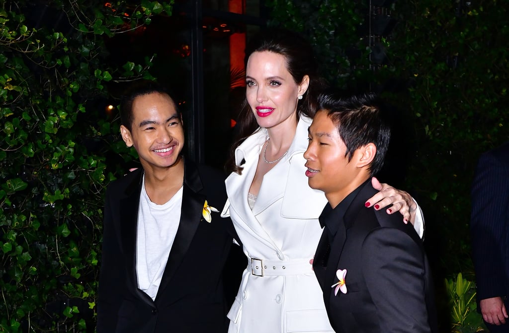 Angelina Jolie With Her Kids on the Red Carpet in NYC 2017