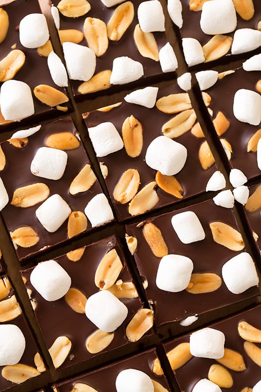 Rocky Road Fudge