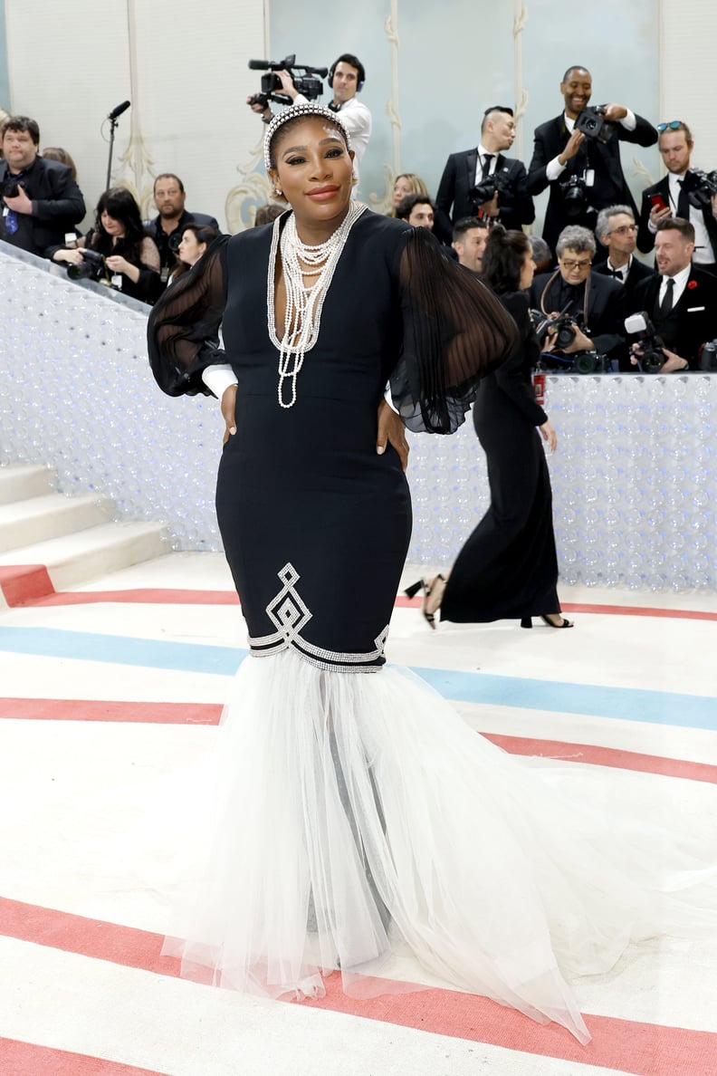 Serena Williams at the Met Gala Celebrating “Karl Lagerfeld: A Line Of Beauty,” May 2023