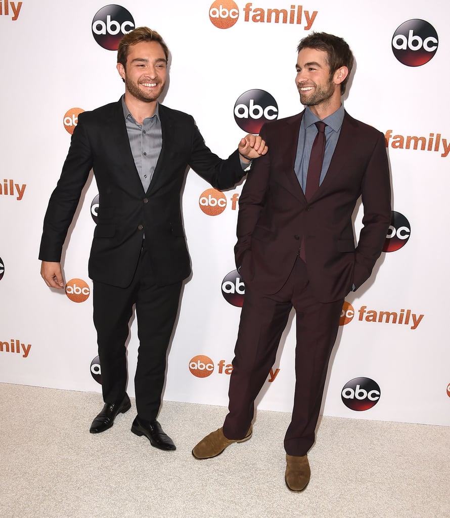 Ed Westwick, Chace Crawford Gossip Girl Reunion Red Carpet