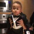 Chrissy Teigen Shared the Cutest Photos of Baby Miles Dressing Up For His Dad's Birthday Party