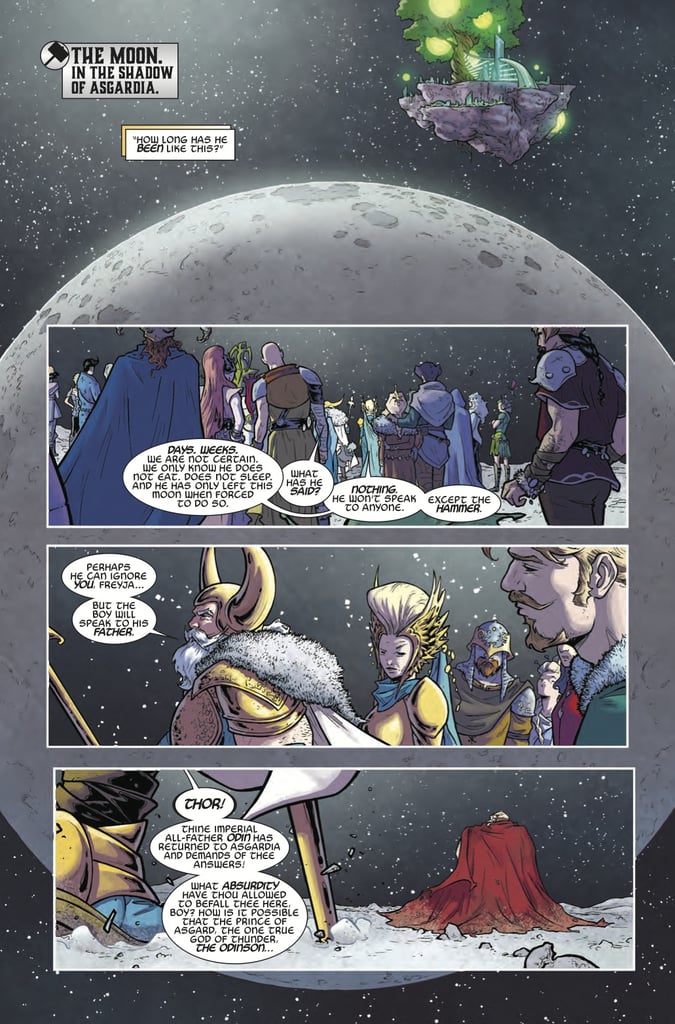 The First Three Pages of Thor #1
