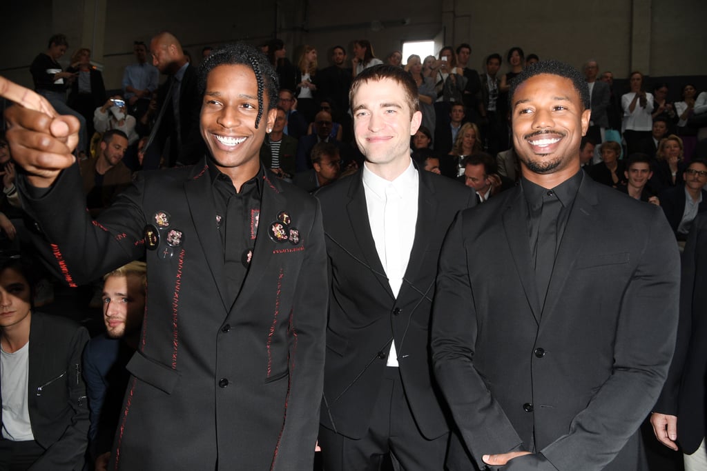 Robert Pattinson at Dior Homme Runway Show Paris June 2016