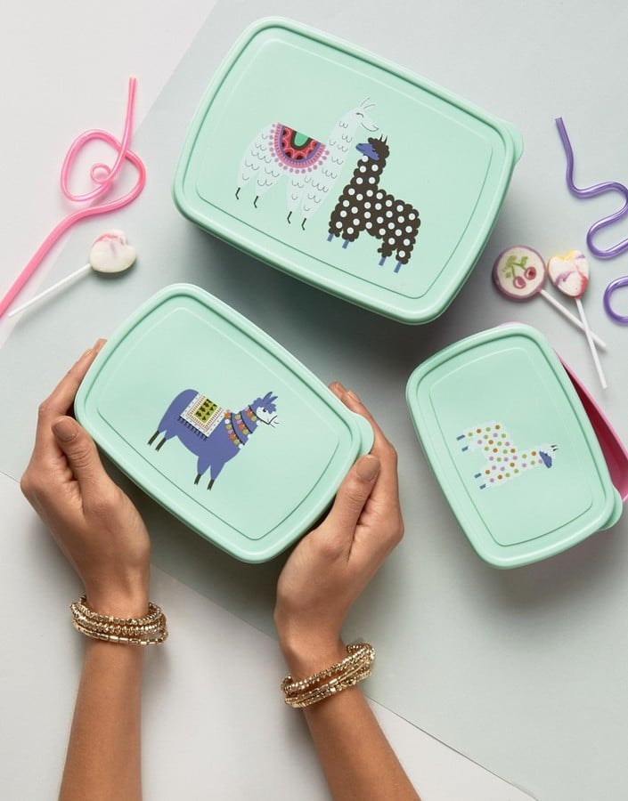 Paperchase Llama Snack Boxes ($19)