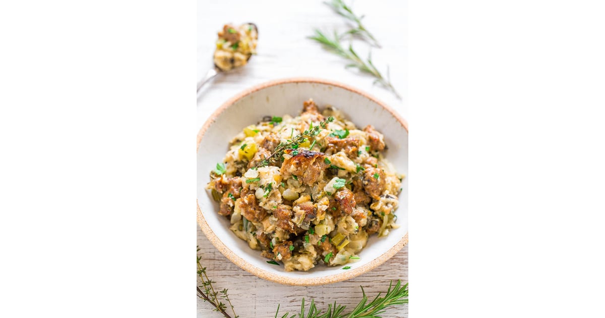 SlowCooker Italian Sausage Stuffing Italian Thanksgiving Recipes