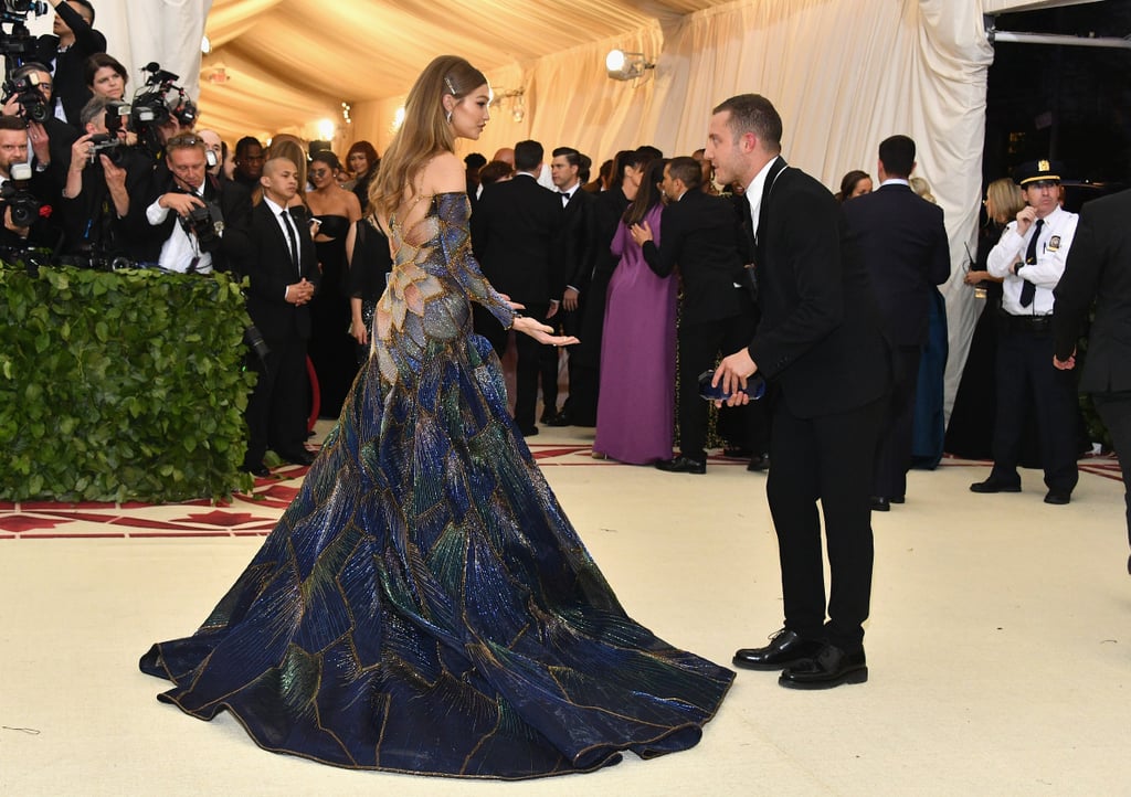 Gigi Hadid in Versace at the 2018 Met Gala