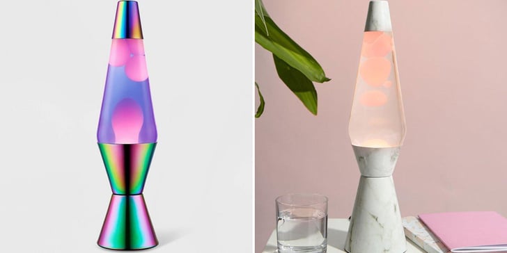 Lava top lamp marble