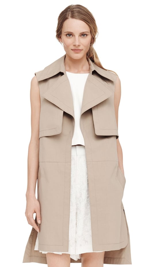 Club Monaco Sleeveless Trench