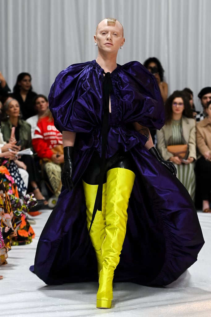 Showstopping on the Richard Quinn Spring 2022 Runway