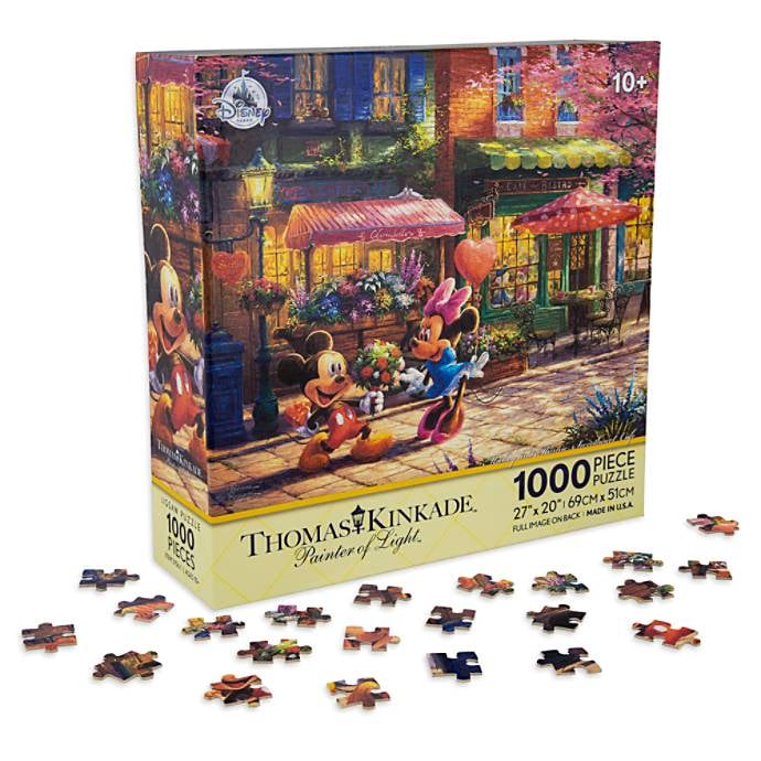 Mickey and Minnie Mouse Sweetheart Cafe Puzzle