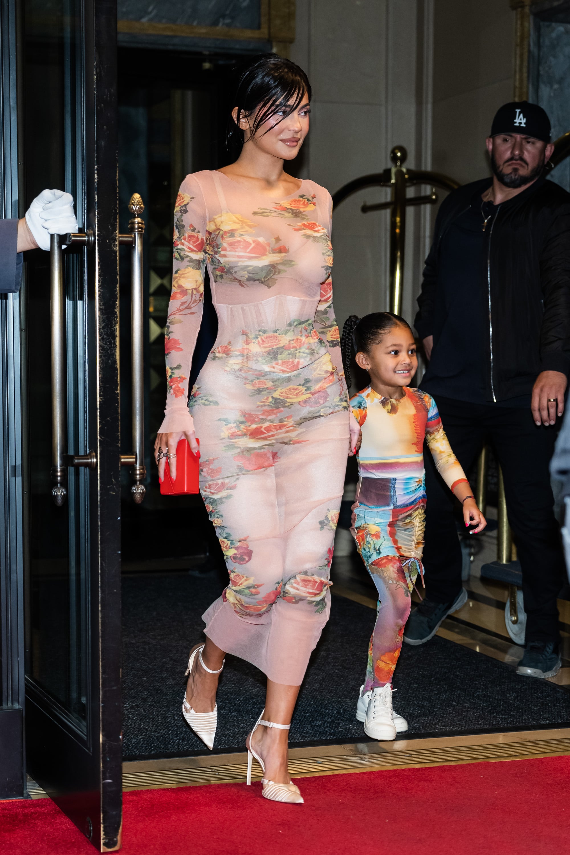 Fashion, Shopping & Style | Kylie Jenner and Stormi Webster Match in Prints  For a Mother-Daughter Night Out | POPSUGAR Fashion Photo 3