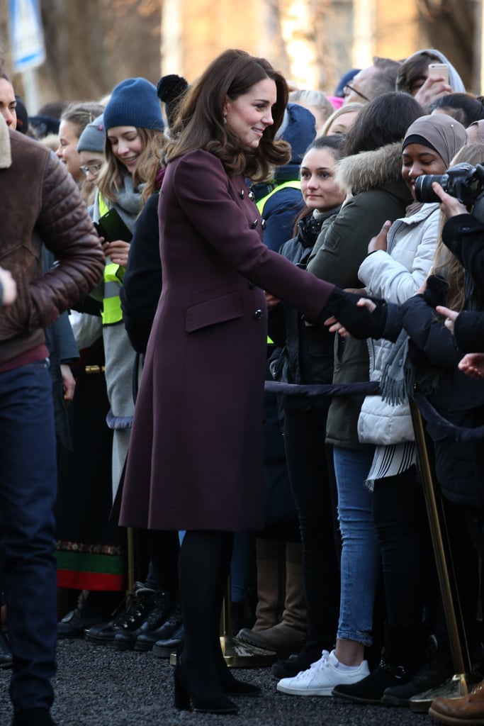It's clear the duchess is taller than the average woman.