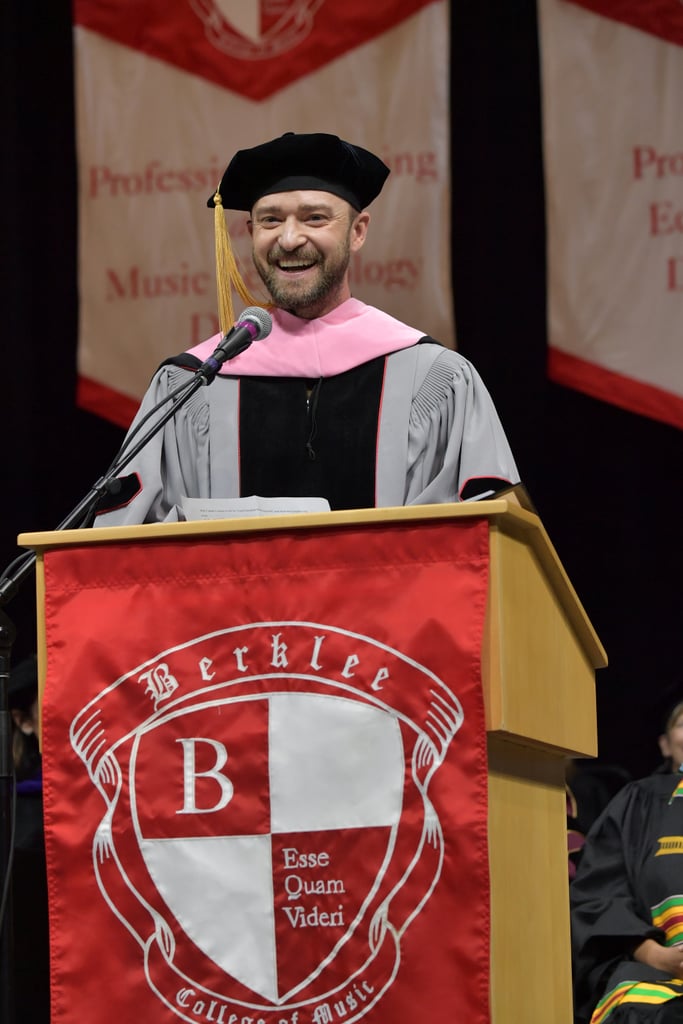 Justin Timberlake Receives Honorary Doctorate May 2019