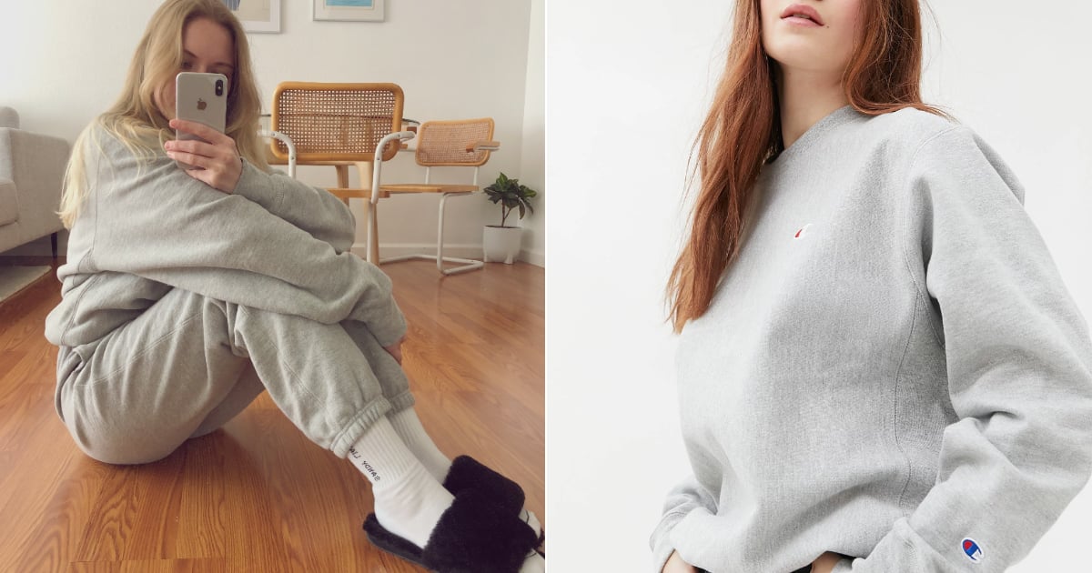 Champion sweater and sweatpants quiz discount
