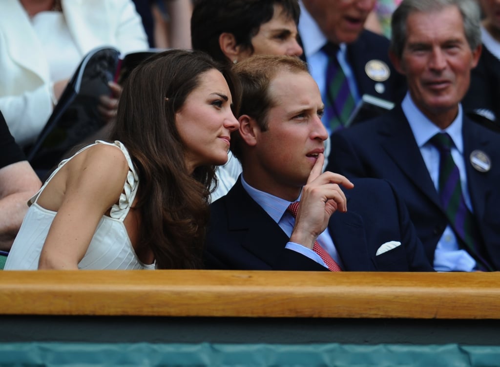 Kate and Will at Wimbledon 2011