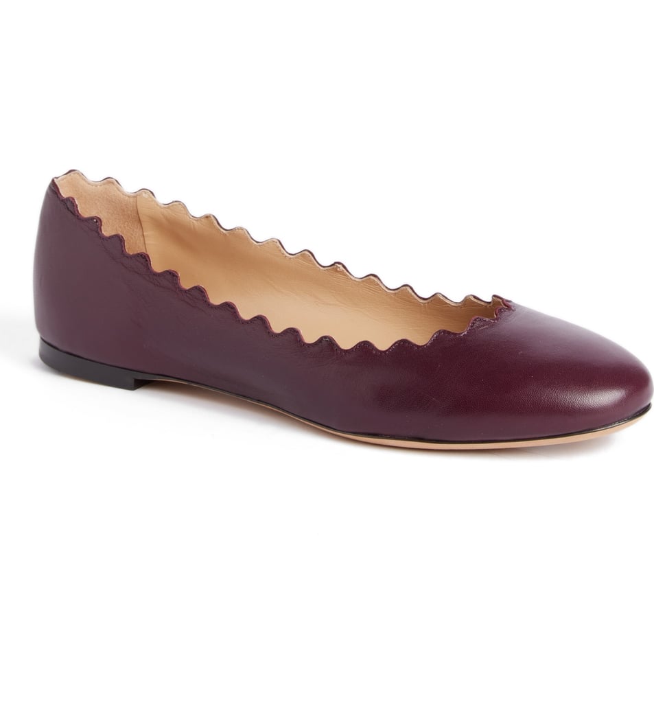 Chloé Lauren Nappa Ballet Pump