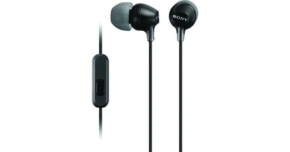 Sony Black Comfortable Fit Stereo Headphones (15, originally 25