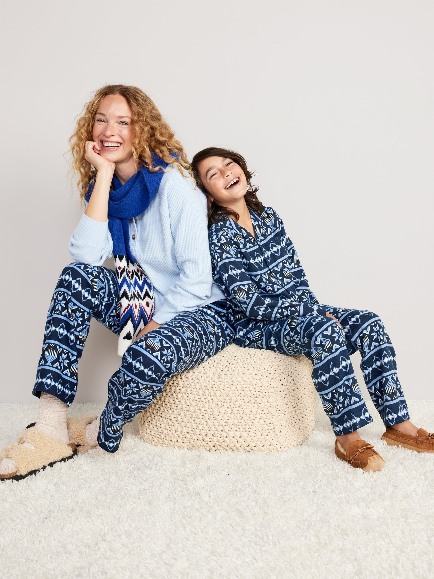 Old Navy 50% Off Pajama Sale: Matching Holiday Family PJs Under $28