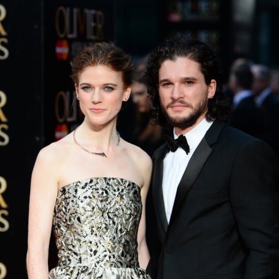 Rose Leslie and Kit Harington's Style at the Olivier Awards