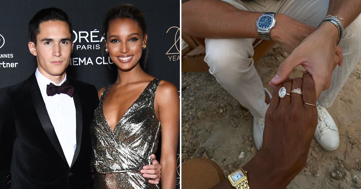 Jasmine Tookes’s Giant Engagement Ring Shines Brighter Than the Victoria’s Secret Fantasy Bra