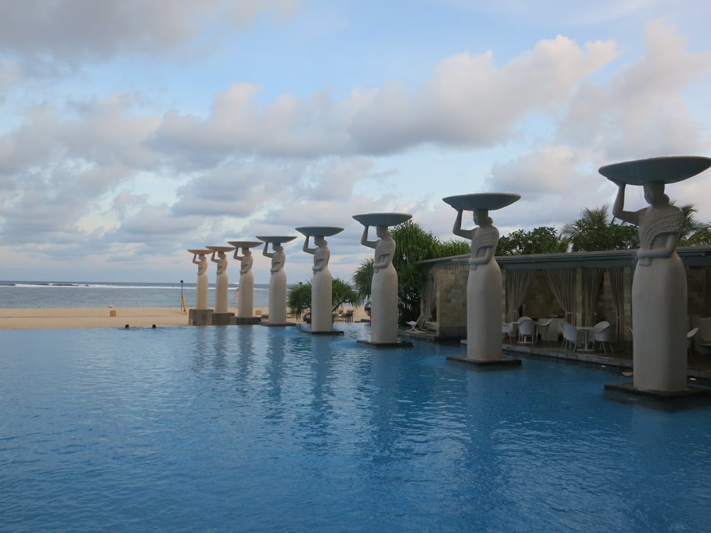 The pools at The Mulia were made for Instagrams! Don't miss them at sunset!