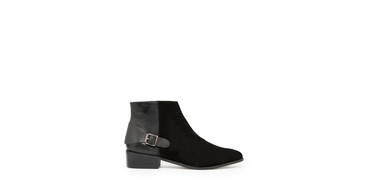 buckle ankle boots mango