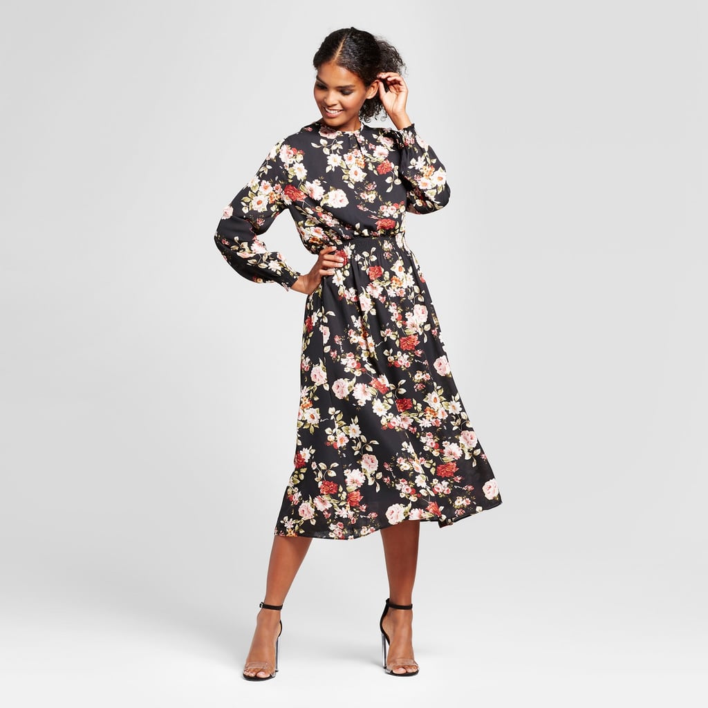 K By Kersh Floral Peasant Sleeve Midi Dress Praise The Target