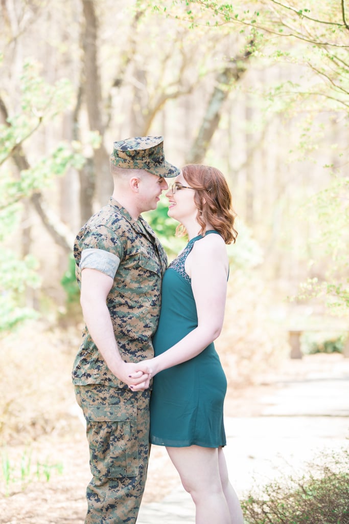 Military Couple Engagement Session in Washington DC